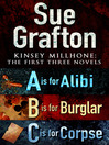 Kinsey Millhone (eBook): The First Three Novels
